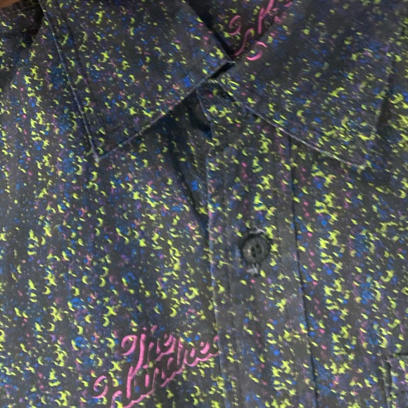 The Hundreds multi color button up - Picture 3 of 9